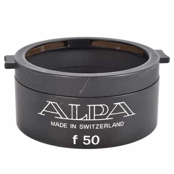 Alpa Lens Hood 52mm dia for 50mm Lens (OMXABE) Button Type