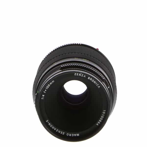 Objectif Macro BRONICA ZENZANON-PE 100mm F4 - Pour Appareil Moyen Format - Super Bon état (Occasion)