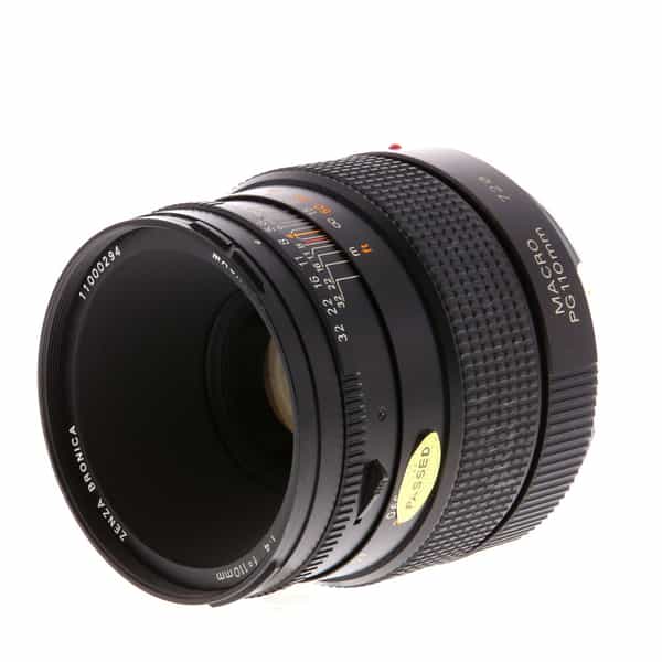 Bronica 110mm f/4 Macro Zenzanon-PG Lens for GS-1 6x7 Camera {72} - With  Caps - BGN
