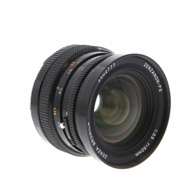 Bronica 50mm f/3.5 Zenzanon-PS Lens for SQ System {77} at KEH Camera
