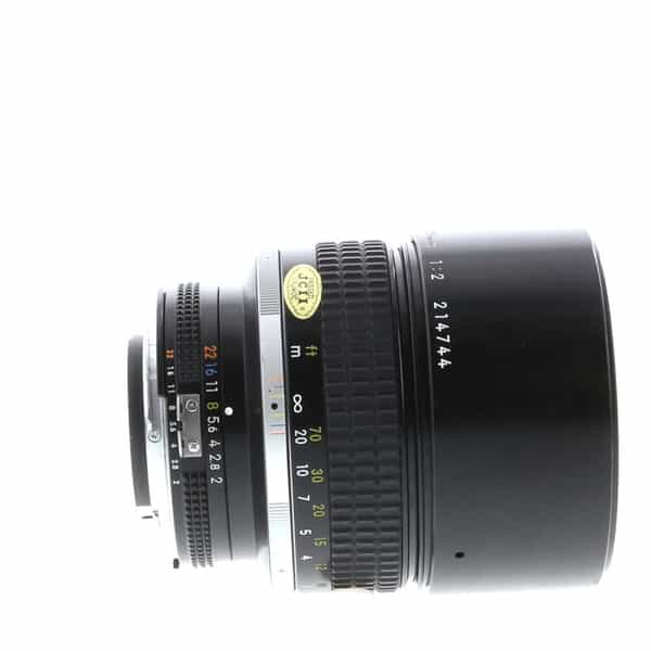 Nikon 135mm f/2 NIKKOR AIS Manual Focus Lens {72} at KEH Camera