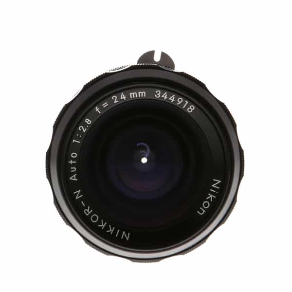 Nikon 24mm f/2.8 NIKKOR-N Auto Non-AI Manual Focus Lens {52} - Nippon  Kogaku - EX