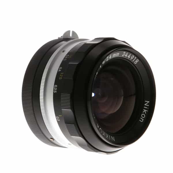 Nikon 24mm f/2.8 NIKKOR-N Auto Non-AI Manual Focus Lens {52} at
