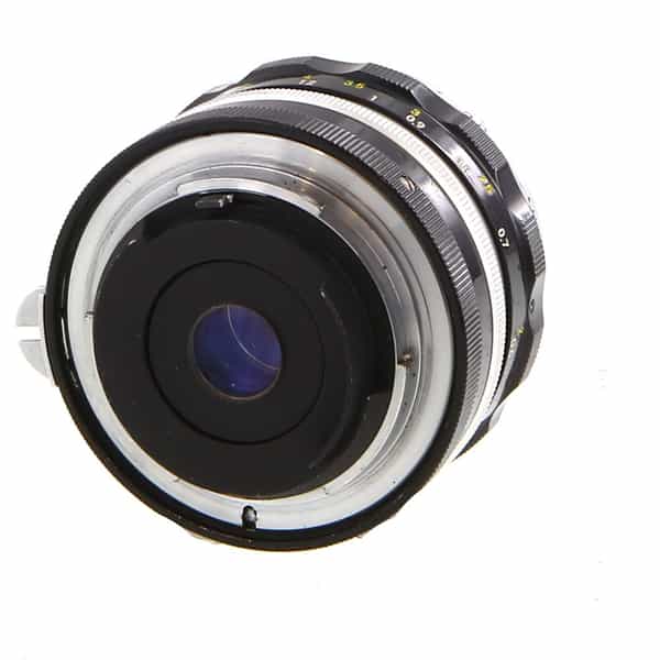 Nikon 2.8cm mm f.5 NIKKOR H Non AI Nippon Kogaku Manual Focus Lens  {}   Nippon Kogaku; with Caps   EX