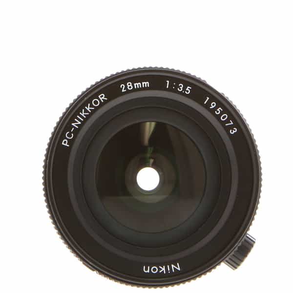 Nikon 28mm f/3.5 PC-NIKKOR Non AI Manual Focus Lens {72} at KEH Camera