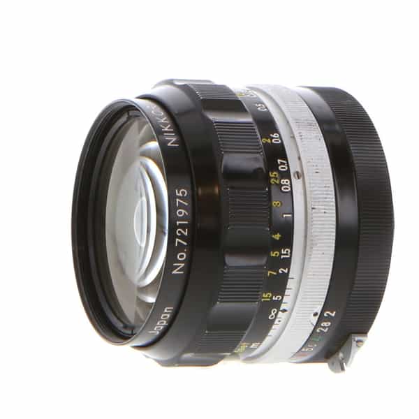 Nikon 35mm f/2 NIKKOR-O Auto Non AI Manual Focus Lens {52} - Nippon Kogaku  - BGN