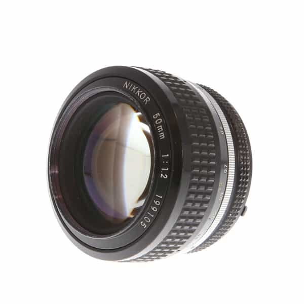 Nikon 50mm f/1.2 NIKKOR AI Manual Focus Lens {52} - With Caps - EX