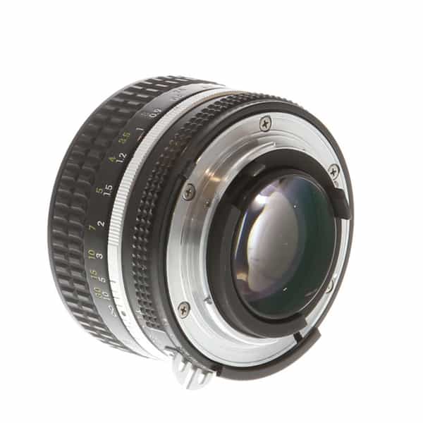 Nikon 50mm f/1.4 NIKKOR AI Manual Focus Lens {52} - With Caps - EX+