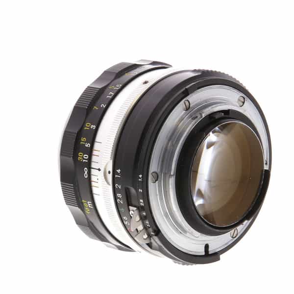Nikon 50mm f/1.4 NIKKOR-S Auto AI Manual Focus Lens {52} - Nippon Kogaku -  UG