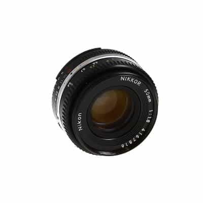Nikon Nikkor 50mm F/1.8 AIS/Late Manual Focus Lens {52} - Used SLR