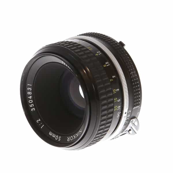 Nikon 50mm f/2 NIKKOR AI Manual Focus Lens {52} at KEH Camera