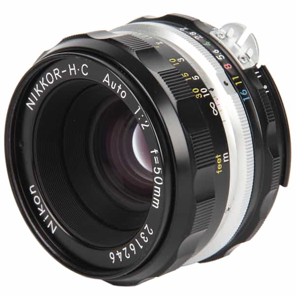 Nikon 50mm f/2 NIKKOR-H.C Auto AI Manual Focus Lens {52}