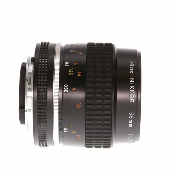 Nikon 55mm f/2.8 Micro-NIKKOR AIS Manual Focus Lens {52} at KEH Camera