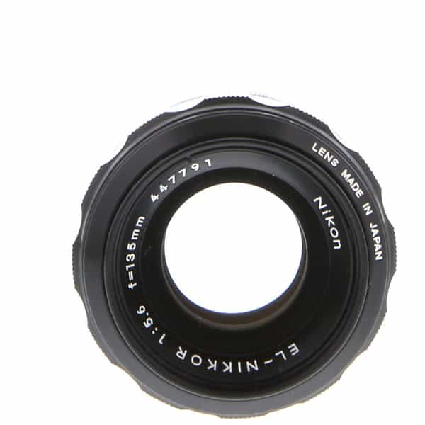 Nikon 135mm f/5.6 EL-Nikkor Enlarging Lens, Black/Chrome (39mm