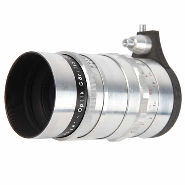 Meyer-Optik Gorlitz 100mm f/2.8 Trioplan Lens for Exakta Mount, Black/Chrome (49)