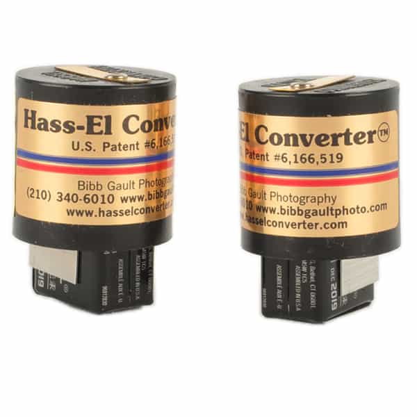 Miscellaneous Brand Set Of 2 Hass-El Converter Battery Modules for Hasselblad ELM, ELX 
