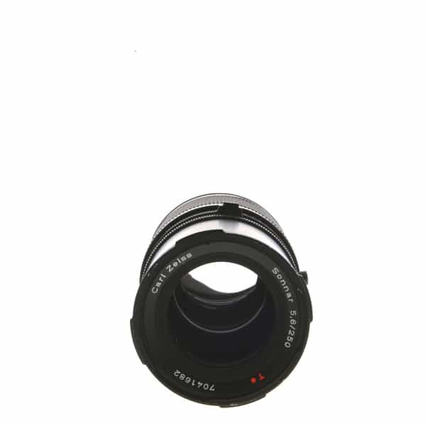 Hasselblad 250mm f/5.6 Sonnar CF T* Lens for Hasselblad 500 Series V  System, Black {Bayonet 60} - With Caps - BGN