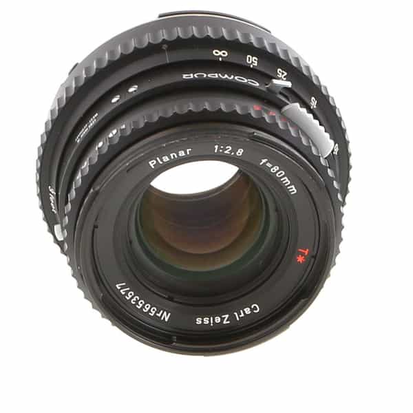 Hasselblad 80mm f/2.8 Planar C T* Lens for Hasselblad 500 Series V Mount,  Black {Bayonet 50} - BGN