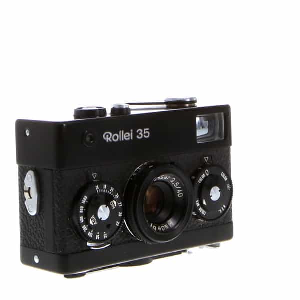 Rollei 35 40mm f/3.5 Tessar Camera, Made in Germany, Black {24} at