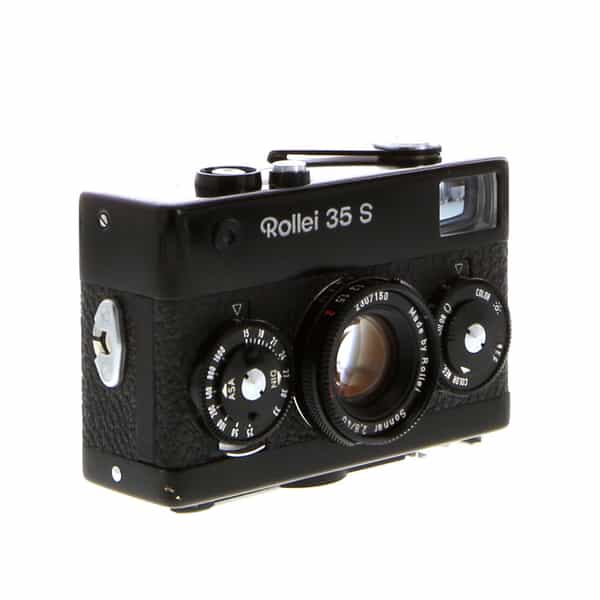 Rollei 35S 40mm f/2.8 Sonnar HFT Camera, Singapore, Black {30.5} - Light  Meter Inoperative - EX
