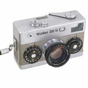 Rollei 35S 40mm f/2.8 Sonnar HFT Silver Limited Edition Camera