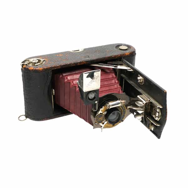 Kodak No.1A Folding Pocket Special Camera with Maroon Bellows