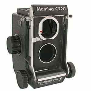 Mamiya C220 F Twin Lens Reflex (TLR) Medium Format Camera Body - With Waist  level Finder - BGN