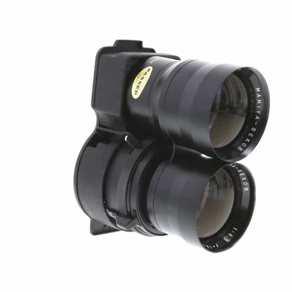 Mamiya-Sekor 180mm f/ Seiko Lens for TLR, Black {49} at KEH Camera