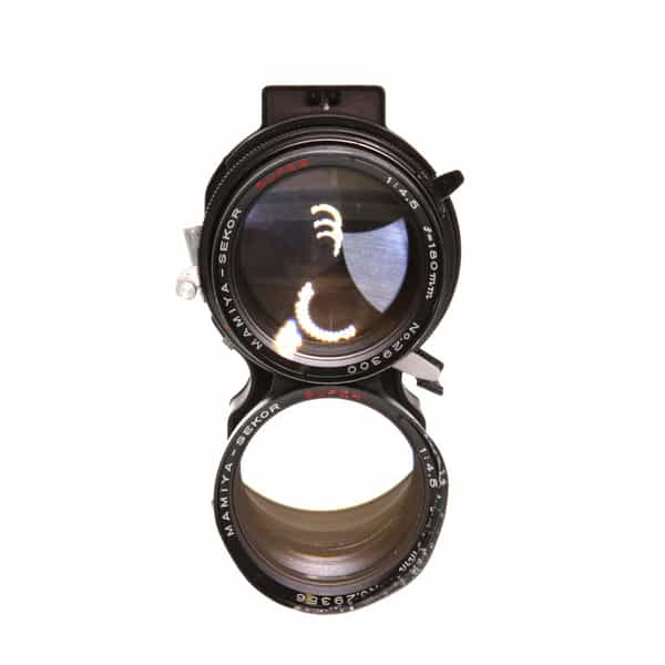 Mamiya-Sekor 180mm f/4.5 Super Seiko Lens for TLR, Black {49} at