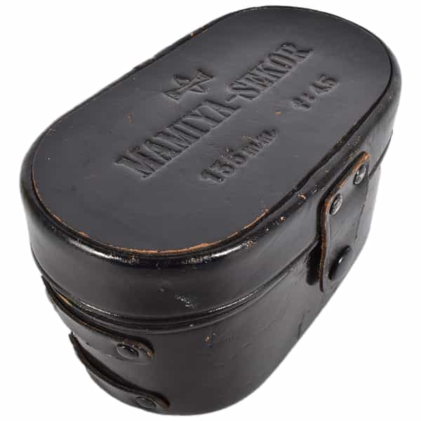 Mamiya TLR Lens Case for 135mm, Leather 