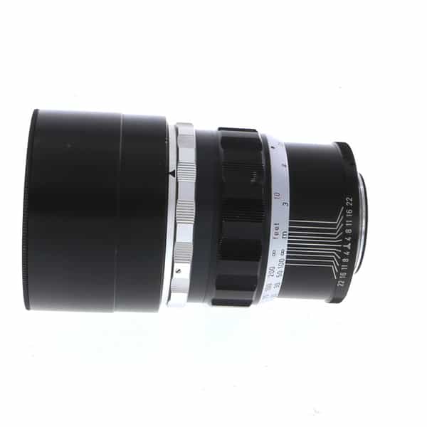 Leica 200mm f/4 Telyt VISOFLEX Screw Mount Lens, Black/Chrome {58