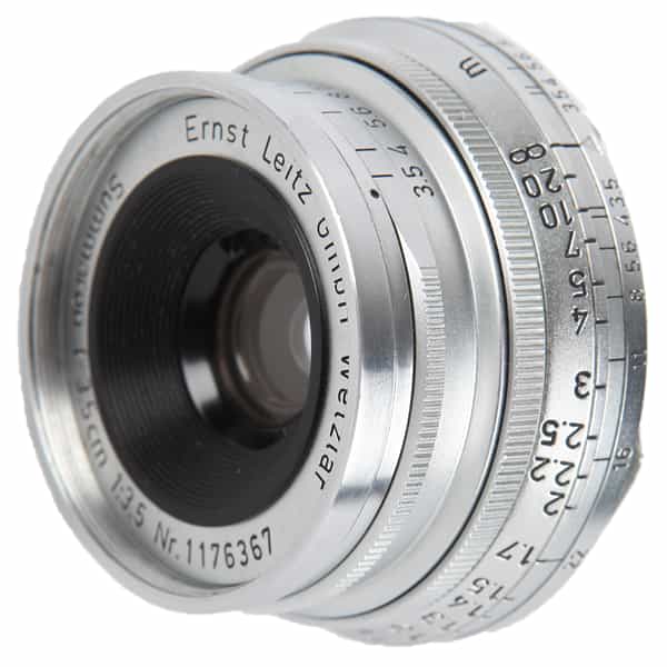 Leica 35mm f/3.5 Summaron M-Mount Lens, Chrome {39}