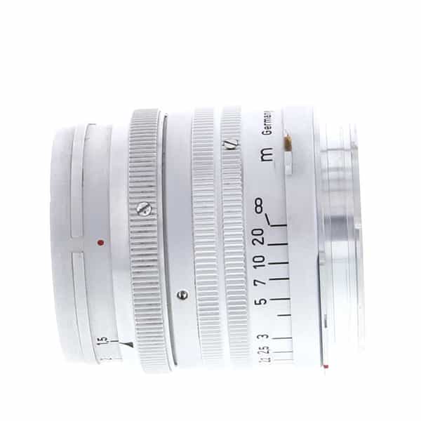 Leica 5cm (50mm) f/1.5 Summarit Wetzlar M-Mount Lens, Germany, Chrome {41}  - UG