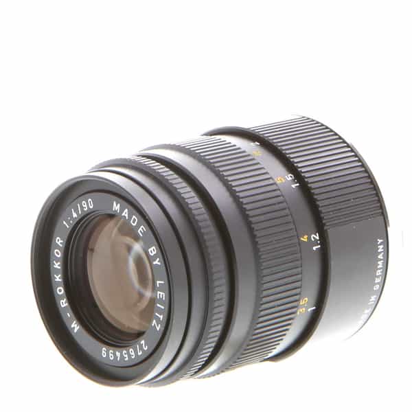 Leica 90mm f/4 Leitz M-Rokkor Lens for M-Mount Lens, Made in Germany {40.5}  - Made in Germany - UG