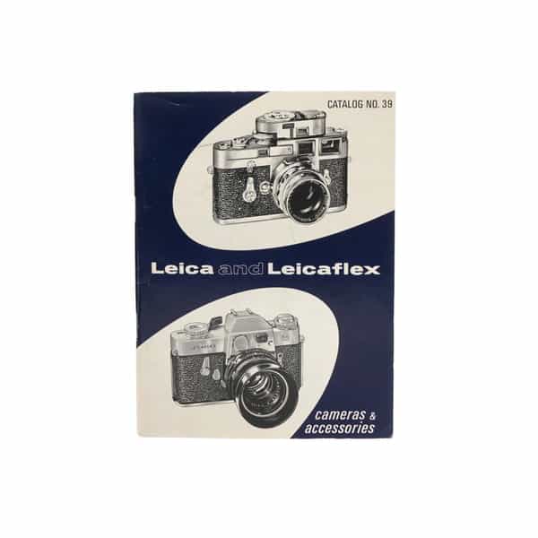 Leica & Leicaflex Cameras & Accessories No. 39, Soft Cover,  52 Pages 