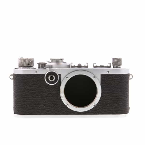 Leica IF Red Dial 35mm Rangefinder Camera Body, Chrome at KEH Camera