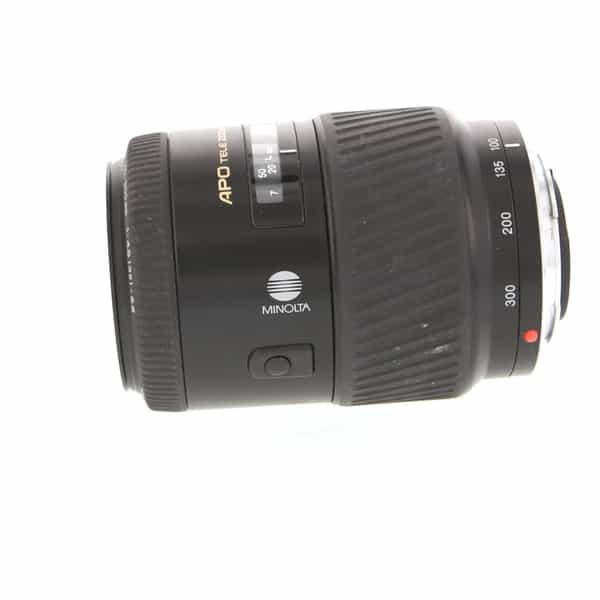 Minolta AF 100-300mm f/4.5-5.6 APO II Macro Tele Autofocus Lens