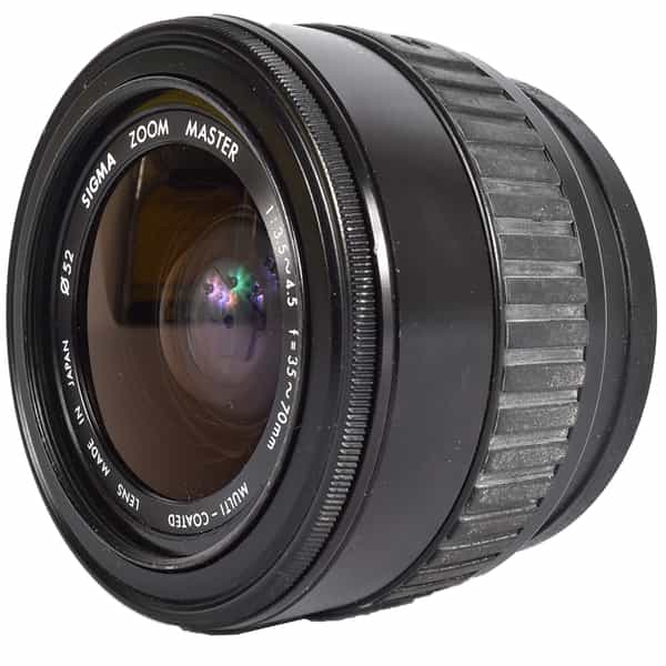 Sigma 35-70mm F/3.5-4.5 Autofocus Lens For Minolta Alpha Mount {52}