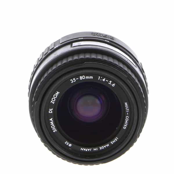 Sigma 35-80mm F/4-5.6 DL Autofocus Lens For Minolta Alpha Mount {52}