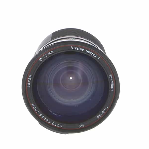 Objectif Zoom Vivitar 28-85mm F/2.8-3.8 – Monture Nikon AIS – Mise Au Point Manuelle