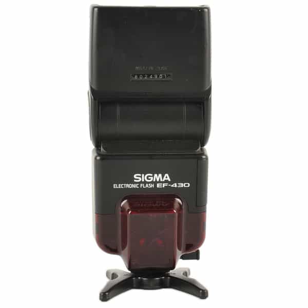 Sigma EF-430 Flash For Minolta I [GN118] {Bounce, Zoom}