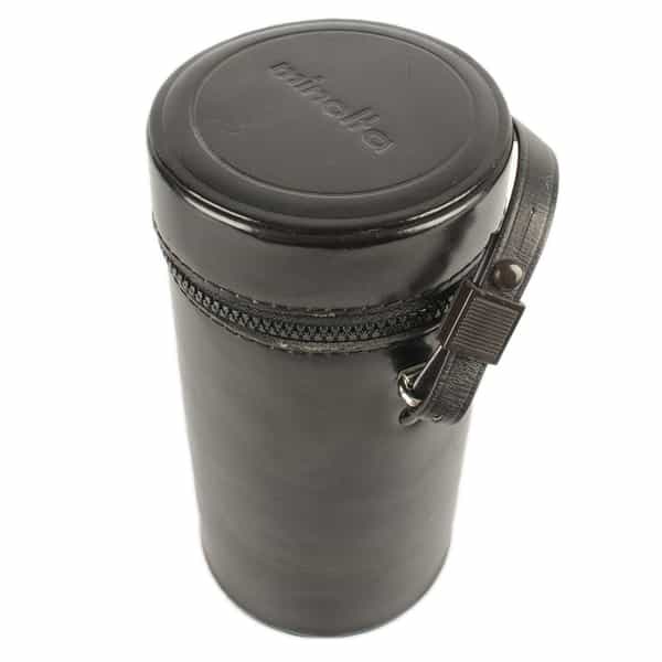 Minolta Lens Case for 200mm f/3.5 MC Black Zipper 