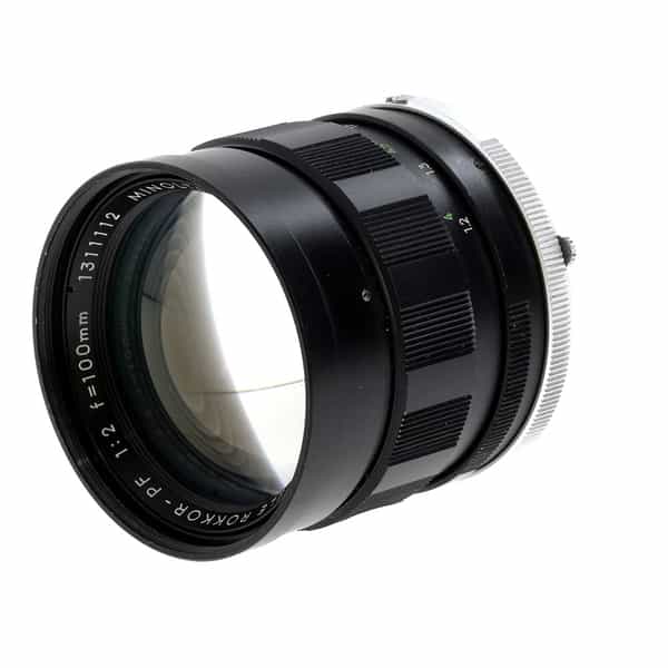Minolta 100mm F/2 Tele Rokkor-PF MC Mount Manual Focus Lens {62