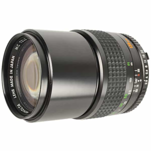 Minolta 135mm F/2.8 Rokkor PF MC Mount Manual Focus Lens {55}
