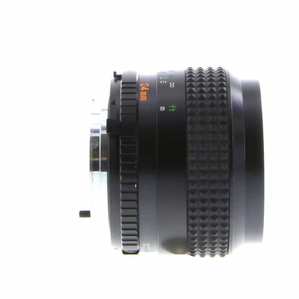 Minolta 24mm F/2.8 W. Rokkor-X MD Mount Manual Focus Lens {55} at