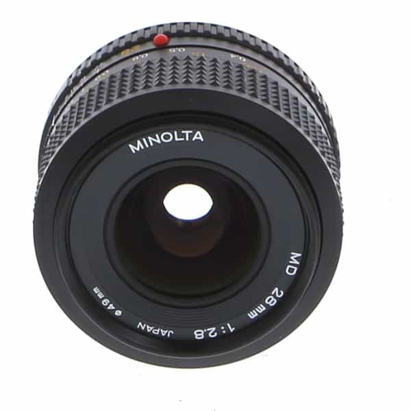 Verminderen Perth Birma Minolta 28mm f/2.8 MD Manual Focus Lens for MD-Mount {49} at KEH Camera