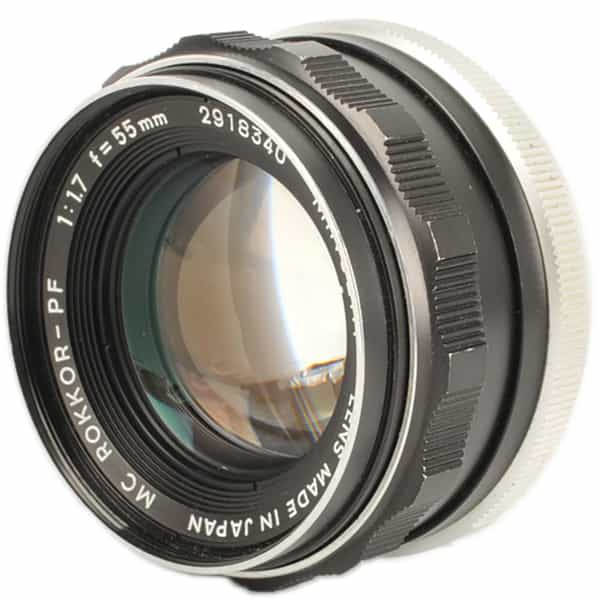 Minolta 55mm F/1.7 Rokkor PF MC Mount Manual Focus Lens {55}