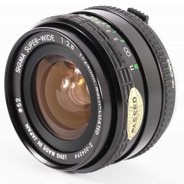 Sigma 24mm F/2.8 Super Wide Macro Manual Focus Lens For Minolta MD Mount {52}