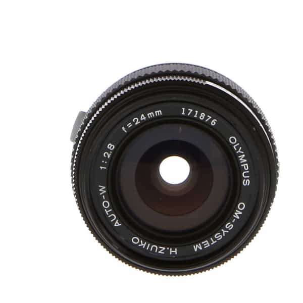 Olympus Zuiko 24mm F/2.8 OM Mount Manual Focus Lens {49} - Used