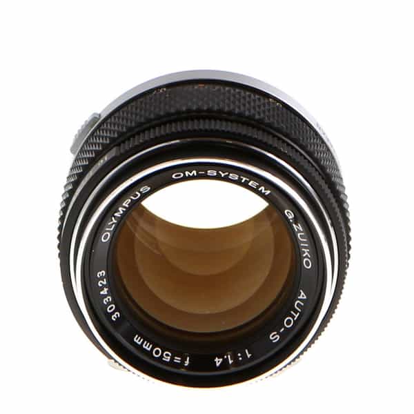 Olympus Zuiko 50mm F/1.4 OM Mount Manual Focus Lens {49} - EX